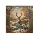 Search for winter scene posters Deer