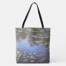 Search for claude monet tote bags Water
