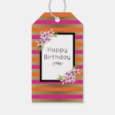 Search for metallic gold gift tags Happy birthday