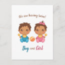 Search for twins pregnancy announcement cards Babies