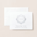 Search for real foil thank you cards Simple