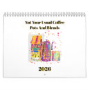 Search for coffee calendars Monthly