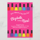 Search for nail 5x7 invitations girl