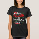 Search for dear santa tshirts Modern