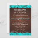 Search for turquoise and brown wedding invitations Rustic