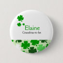 Search for st patricks day buttons Clover