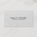 Search for linen business cards Elegant