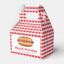 Search for red gingham favor boxes Picnic
