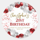 Search for 21st birthday stickers Thank you