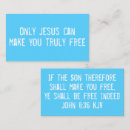 Search for scripture business cards Jesus christ