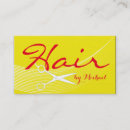 Search for hair stylist appointment cards Scissor