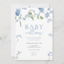 Search for in bloom baby boy shower invitations Blue