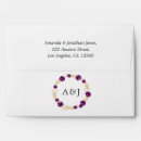 Search for purple and gold envelopes Floral
