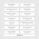 Search for guest name stickers Stylish