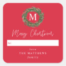 Search for pink christmas tags stickers Red
