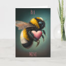 Search for bee valentines day cards Heart