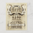 Search for cowboy save the dates Barn