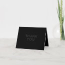 Search for black thank you cards Minimalist