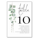 Search for guest names and table cards Minimalist