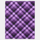 Search for purple plaid blankets Elegant