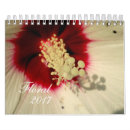 Search for flowers calendars White