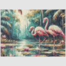 Search for flamingo tissue paper Tropical