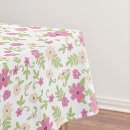 Search for pink floral tablecloths Girl