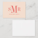 Search for modern note cards Monogrammed