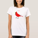 Search for cardinal bird tshirts Songbird