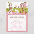 Search for cow baby girl shower invitations Farm