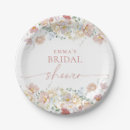 Search for boho bridal shower plates Wildflower
