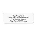 Search for we have moved return address labels Script