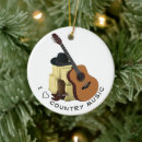 Search for country music ornaments Guitar