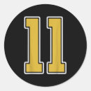 Search for jersey number stickers Black