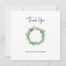 Search for olive green thank you cards Wreath