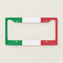 Search for italian license plates Green