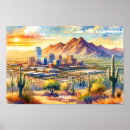 Search for vintage arizona posters Watercolor