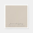 Search for taupe napkins Simple