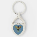 Search for bee keychains Gold