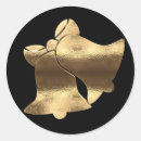 Search for gold bell stickers Merry christmas