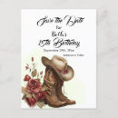 Search for cowboy boot save the dates Country