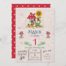 Search for gnome birthday invitations Garden