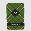 Search for red and black golf towels Tartan