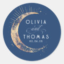 Search for celestial sun and moon stickers Starry night