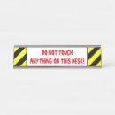 Search for do not touch signs Fun