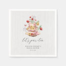 Search for bridal tea napkins Wildflower
