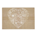 Search for burlap placemats Retro