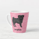 Search for black pug mugs Dog lover
