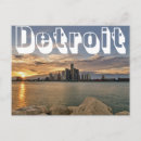 Search for detroit postcards Skyline