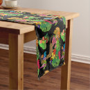 Search for green leaves table runners Tropical